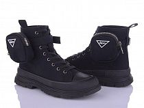 Ботинки Violeta 20-884-1 black в магазине Фонтан Обуви
