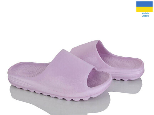 Шлепанцы Rai Shoes ПЖ44 бузок в магазине Фонтан Обуви