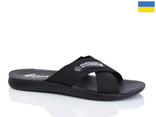 Шлепанцы Gurkem TRK2026-1 Kolon N чорний в магазине Фонтан Обуви