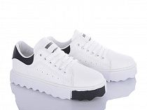 Кроссовки Violeta 169-19 white-black в магазине Фонтан Обуви
