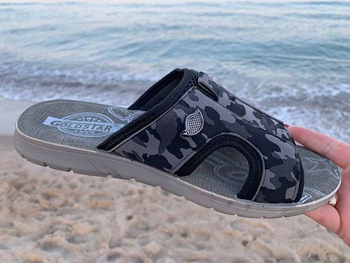 Шлепанцы Demur MG6131-1 grey в магазине Фонтан Обуви