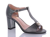 Босоножки Qq Shoes 815-28 d.grey в магазине Фонтан Обуви