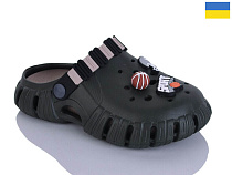 Кроксы Demur 6012 зелений-корич. в магазине Фонтан Обуви