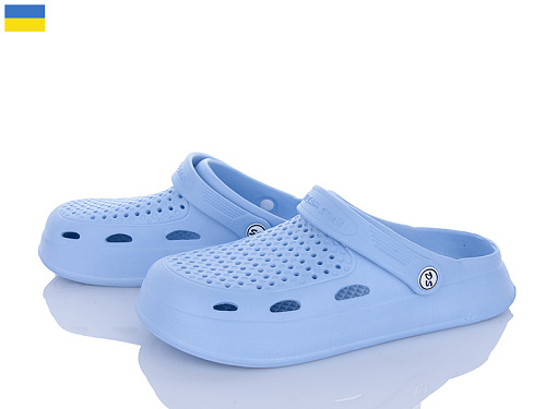 Кроксы Vladimir DS Сабо 8 небесний в магазине Фонтан Обуви
