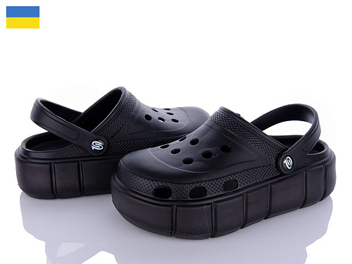 Кроксы Roks Progress 152 чорний в магазине Фонтан Обуви