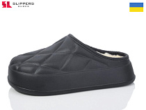 Сабо Slipers T802 чорний в магазине Фонтан Обуви