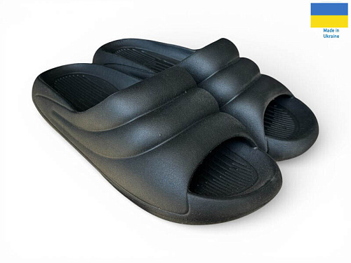 Шлепанцы Rai Shoes С97 чорний в магазине Фонтан Обуви