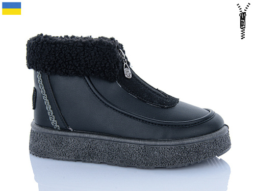 Ботинки Dago Даго Ж1902 чорний в магазине Фонтан Обуви