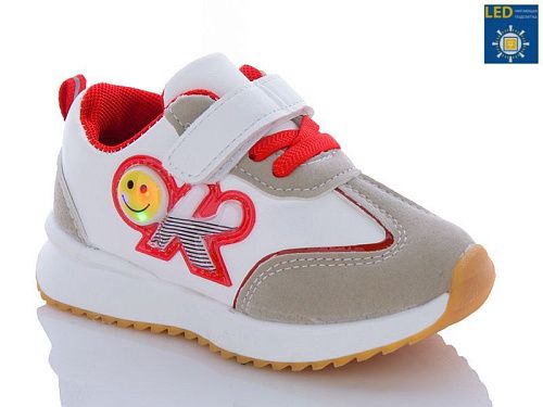 Кроссовки Леопард A521 red LED в магазине Фонтан Обуви