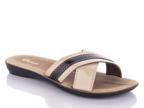 Шлепанцы Gurkem W26-7144 beige в магазине Фонтан Обуви