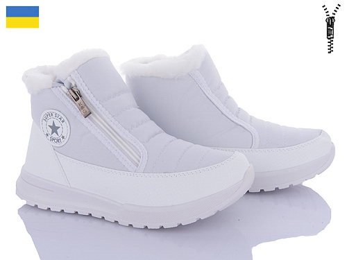 Ботинки Favorit ЖБ7 білий в магазине Фонтан Обуви