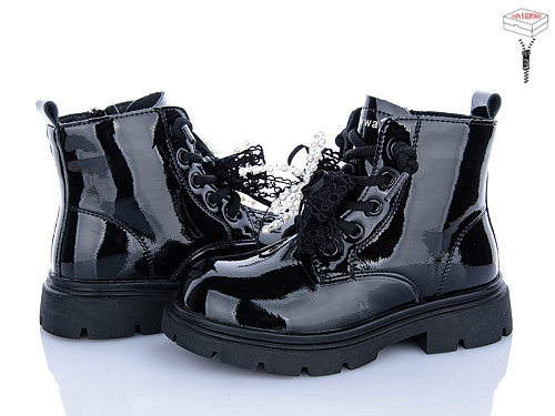Ботинки Clibee-Shosho ABQ0393R black в магазине Фонтан Обуви
