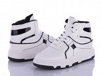 Ботинки Панда BK72 white-black в магазине Фонтан Обуви