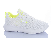 Кроссовки Violeta 2028-24 white-green в магазине Фонтан Обуви