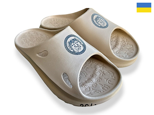 Шлепанцы Rai Shoes 2002 капучино в магазине Фонтан Обуви