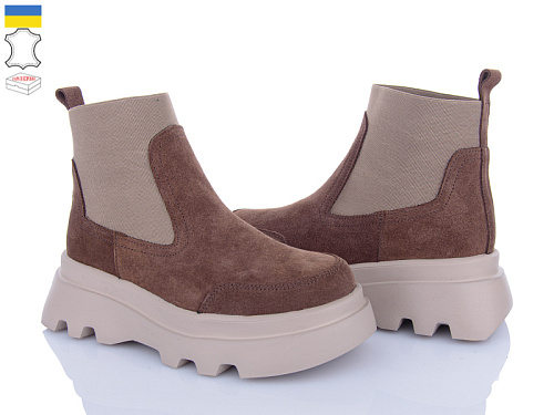 Ботинки Viscala 27927 коричн-беж.з в магазине Фонтан Обуви