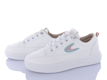 Кроссовки Violeta 149-65 white-pink в магазине Фонтан Обуви