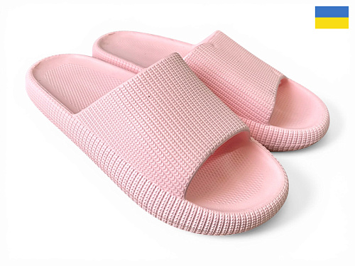 Шлепанцы Rai Shoes 024 персиковий в магазине Фонтан Обуви