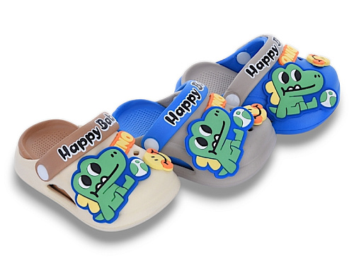 Кроксы Deshman 16619 mix в магазине Фонтан Обуви