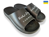 Шлепанцы Rai Shoes 506-010 чорний в магазине Фонтан Обуви