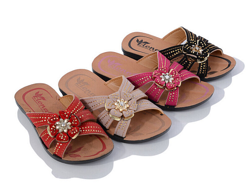 Шлепанцы Gurkem 2024-015-1 mix в магазине Фонтан Обуви