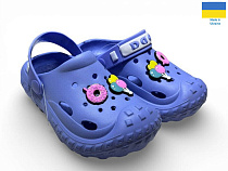 Кроксы Rai Shoes 333 волошка в магазине Фонтан Обуви