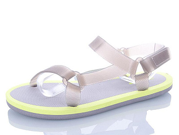 Босоножки Restime TWL20911 l.grey-salat в магазине Фонтан Обуви