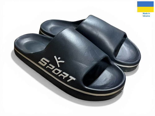 Шлепанцы Rai Shoes 403 синій в магазине Фонтан Обуви