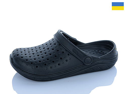 Кроксы Inblu 025 чорний в магазине Фонтан Обуви