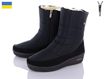 Дутики Paolla 3010 чорний в магазине Фонтан Обуви