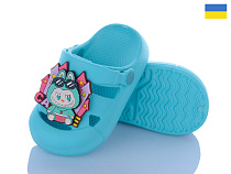 Кроксы Golden Lion 337 бірюзовий в магазине Фонтан Обуви