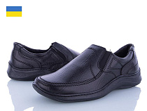 Туфли Успіх Kluchkovskyy Т10 черный в магазине Фонтан Обуви