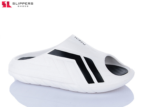 Шлепанцы Slipers 24-139 білий в магазине Фонтан Обуви