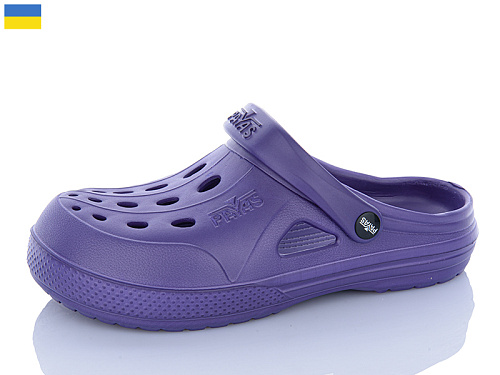 Кроксы Sanlin2 Крокс Ж слива в магазине Фонтан Обуви
