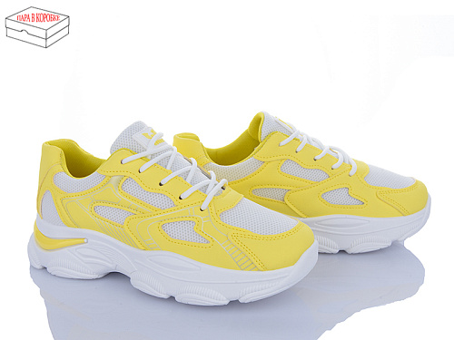 Кроссовки Sindikat M3 white-yellow в магазине Фонтан Обуви