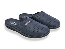 Тапочки Rai Shoes 95080518 синій в магазине Фонтан Обуви