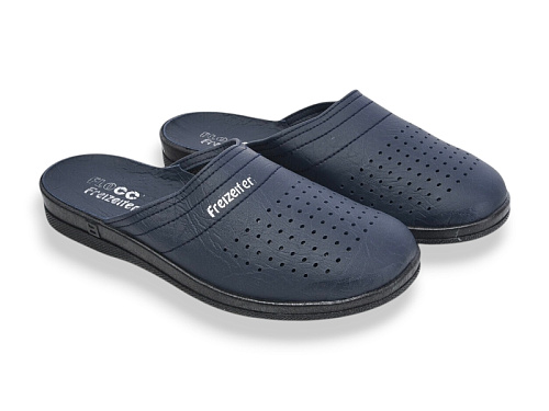 Тапочки Rai Shoes 95080518 синій в магазине Фонтан Обуви