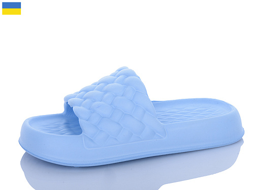 Шлепанцы Sanlin2 ПЖ49 небесний в магазине Фонтан Обуви