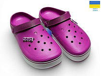 Кроксы Rai Shoes 419 ягідний в магазине Фонтан Обуви
