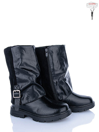 Ботинки Clibee-Shosho ABQ5313R-U black в магазине Фонтан Обуви