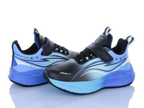 Кроссовки Clibee LC1190-2 black-royal в магазине Фонтан Обуви