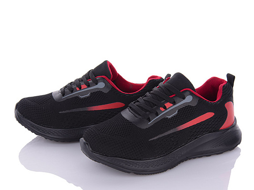 Кроссовки Wei Wei A2580-1 black-red в магазине Фонтан Обуви