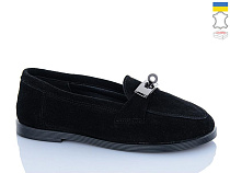 Туфли Garti 409 чорний замш в магазине Фонтан Обуви
