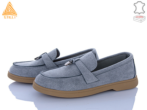 Туфли Stilli Group Q80-12 замш в магазине Фонтан Обуви