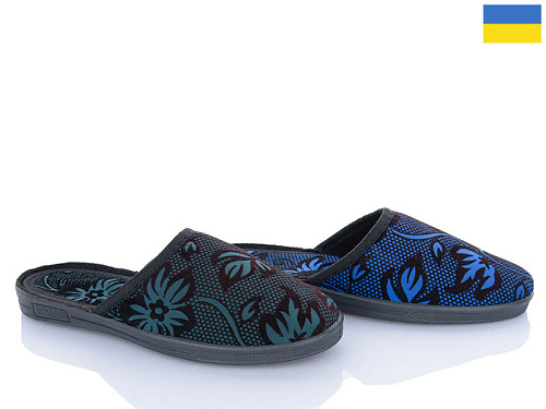 Тапочки Progress Квітка жін.б-з mix в магазине Фонтан Обуви