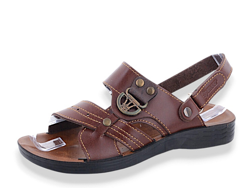 Сандалии Jumay SP босон. корона коричневий в магазине Фонтан Обуви