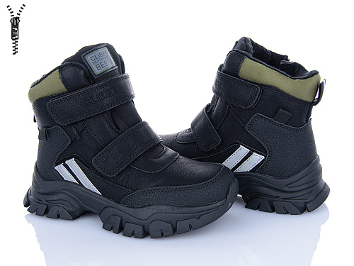 Ботинки Apawwa HC383 black-a.green в магазине Фонтан Обуви