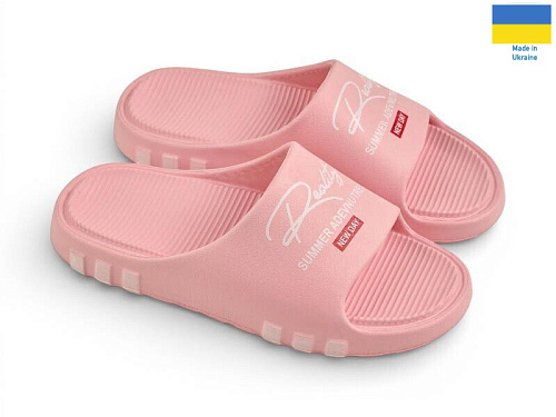 Шлепанцы Rai Shoes ДС71 персик в магазине Фонтан Обуви