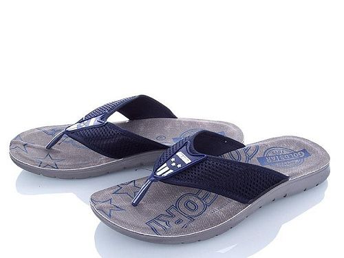 Шлепанцы Demur MG6132 blue в магазине Фонтан Обуви