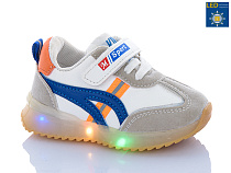 Кроссовки Леопард A522 blue LED в магазине Фонтан Обуви